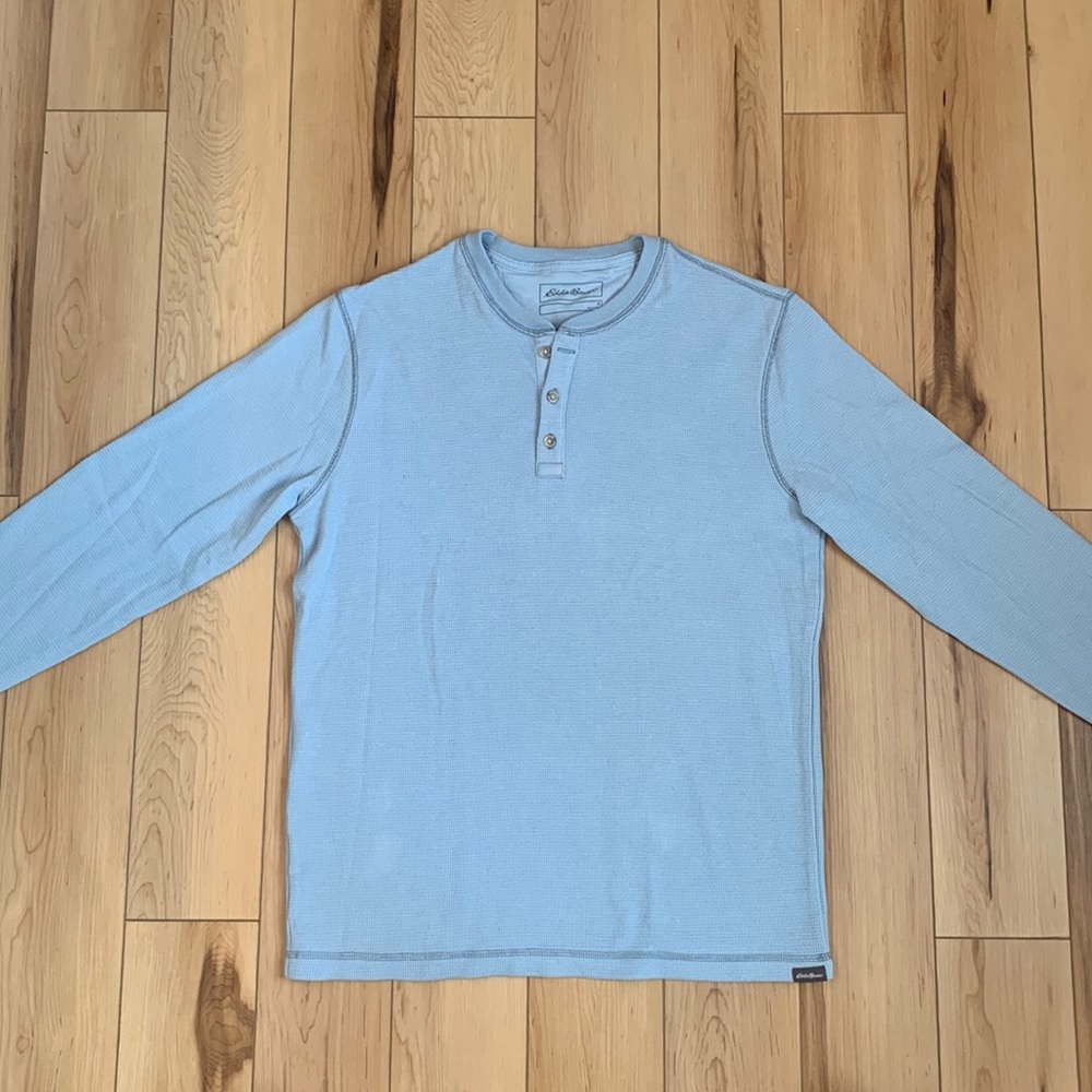 Eddie Bauer Men’s Henley Long Sleeve